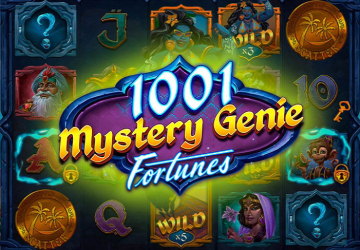 Слот 1001 Mystery Genie Fortunes в казино Слотозал