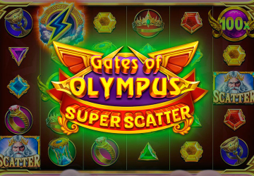 Автомат Gates Of Olympus Super Scatter в казино Слотозал