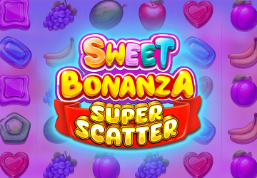 Игровой автомат Sweet Bonanza Super Scatter в казино Слотозал